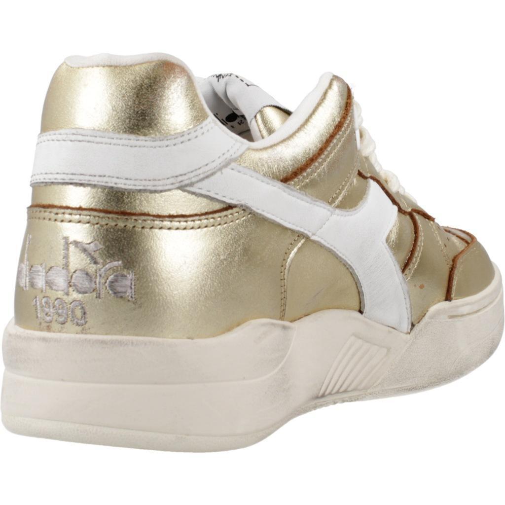 Sneakers Diadora Heritage Modell Metal Wn Farbe Gold 3/5