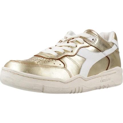 Baskets Diadora Heritage Modèle Metal Wn Couleur D´or