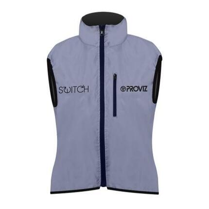 SWITCH JACKET Gilet réversible fluo/réfléchissant - Homme - M