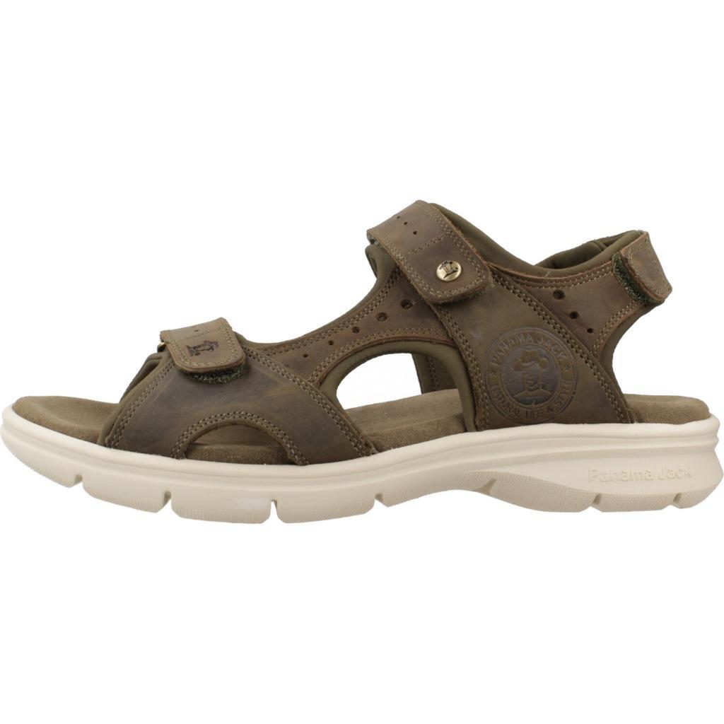 Sandales Panama Jack Modèle Salton C39 Couleur Vert 2/5