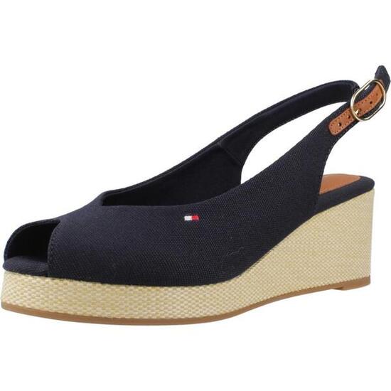 Sandalias Mujer Tommy Hilfiger Fw0fw08595 Azul