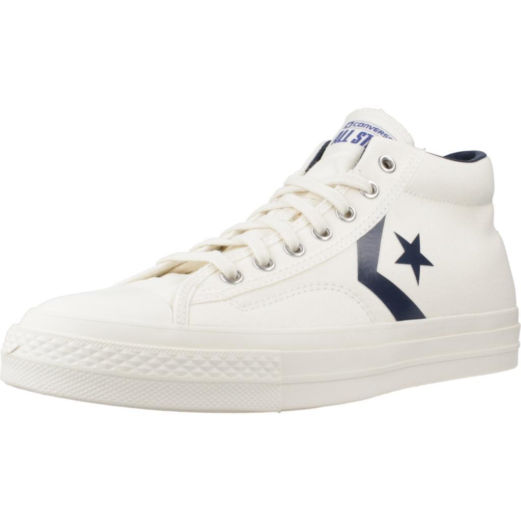 Ténis converse modelo chuck taylor all star player 76 mid cor branco