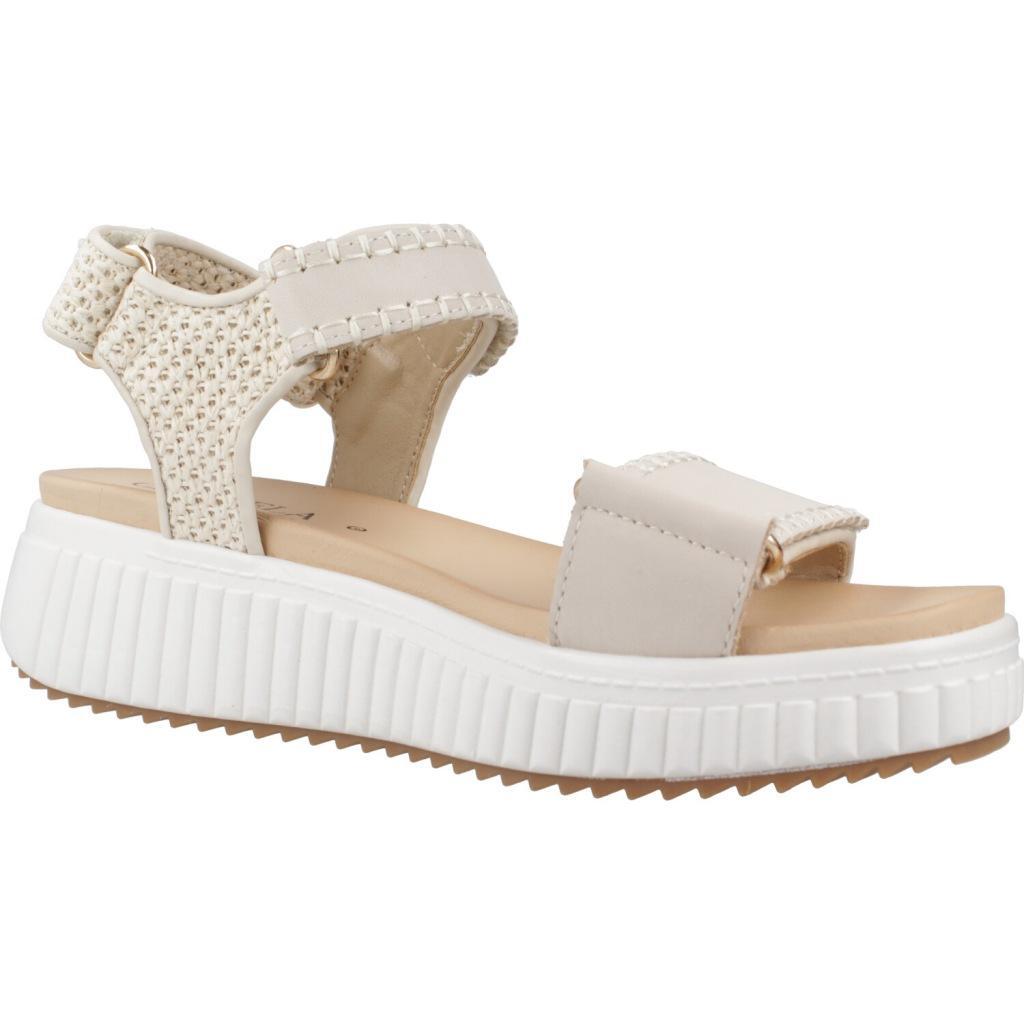 Sandales Carmela Modèle 162243c Couleur Beige 5/5