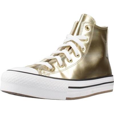 Zapatillas mujer Converse Chuck Taylor All Star Eva Lift Platform Metallis Oro