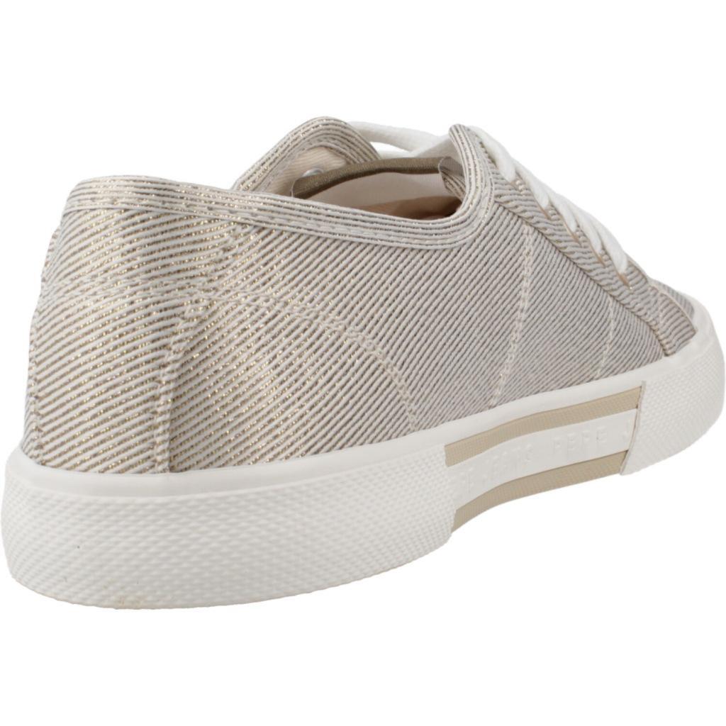 Baskets Pepe Jeans Modèle Brady Party W Couleur D´or 3/7