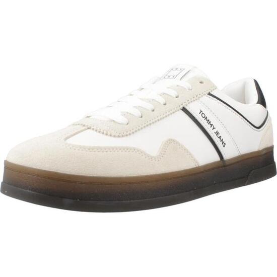 Scarpe Da Ginnastica Tommy Hilfiger Modello The Greenwich Leather Colore Bianco