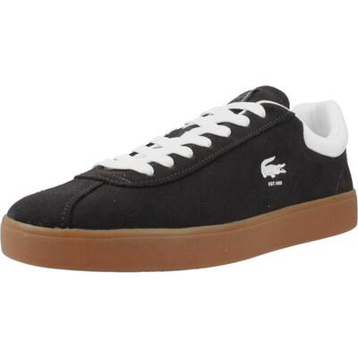 Sneakers lacoste model baseshot kleur zwart