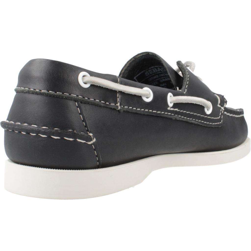 Baskets Sebago Modèle Docksides Portland Couleur Bleu 3/6