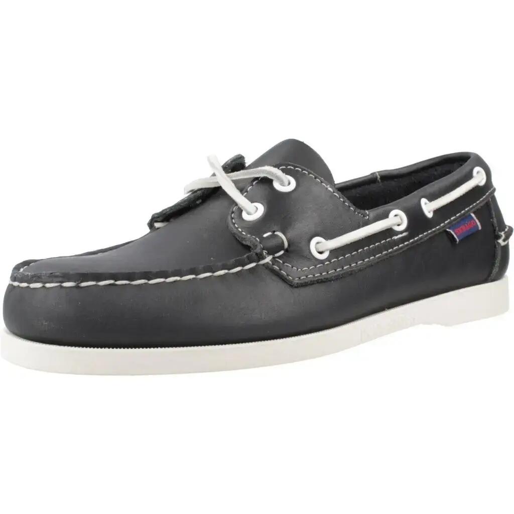 Docksides Boat Shoe Men's blue-nite leather