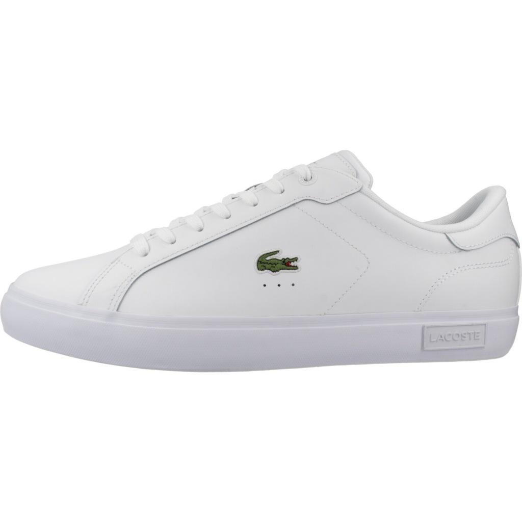 Baskets Lacoste Modèle Powercourt Couleur Blanc 2/7