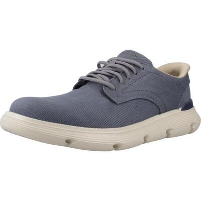 Sneakers skechers garza - clive, bruin, mannen
