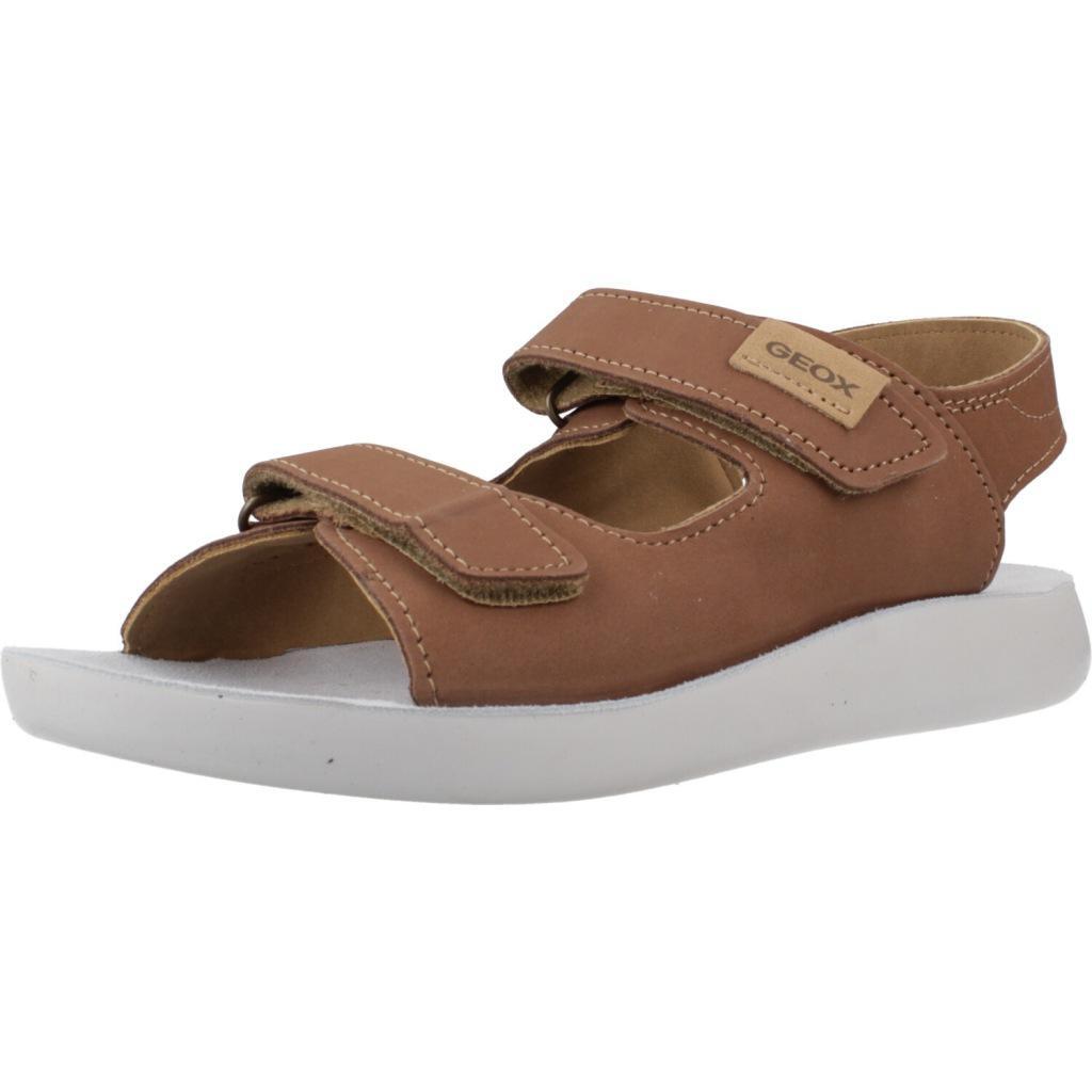 Sandały GEOX J SANDAL LIGHTFLOPPY Brązowy