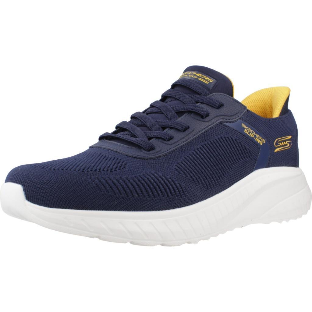 SKECHERS Tenisky Skechers Model Bob Squad Chaos Solid Step Barva Modrý