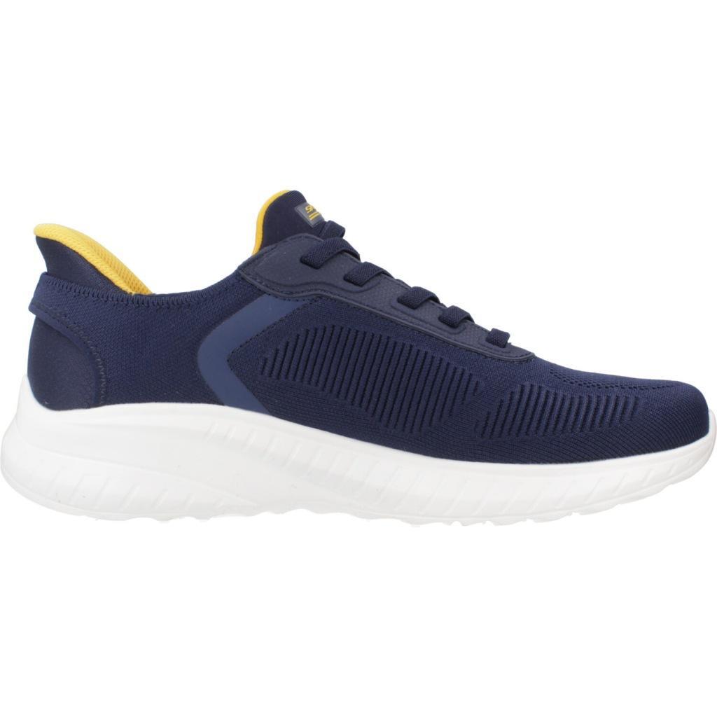 Baskets Skechers Modèle Bob Squad Chaos Solid Step Couleur Bleu 4/5
