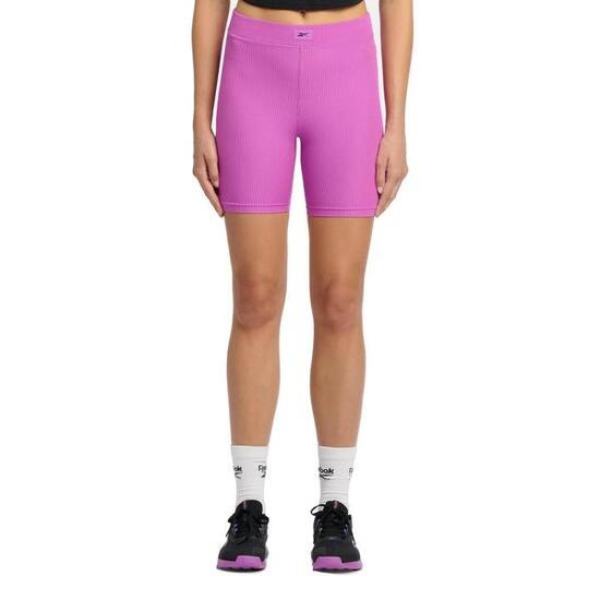 Pantalons Reebok Modèle Rib Bike Short Couleur Violet