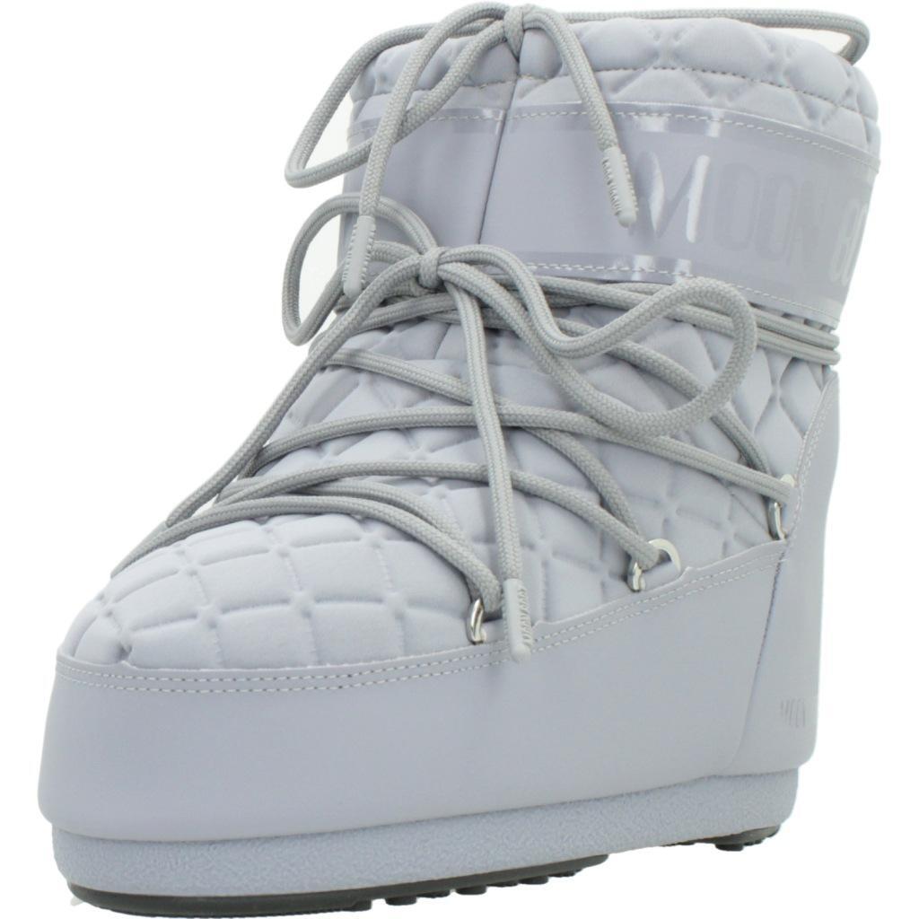 MOON BOOT Botas Moon Boot Modelo Mb Icon Low Quilt Cor Cinza