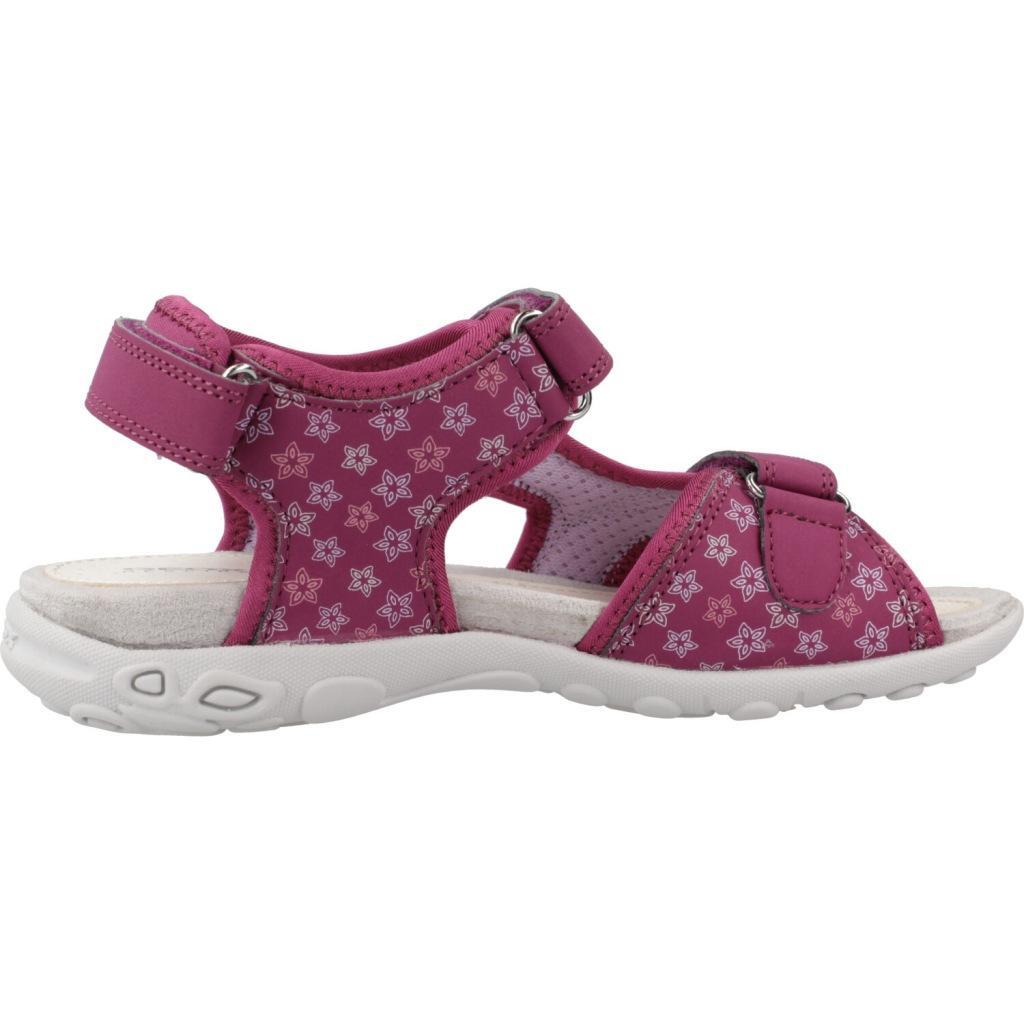 Sandały GEOX J SANDAL WHINBERRY G Bordeaux 4/5