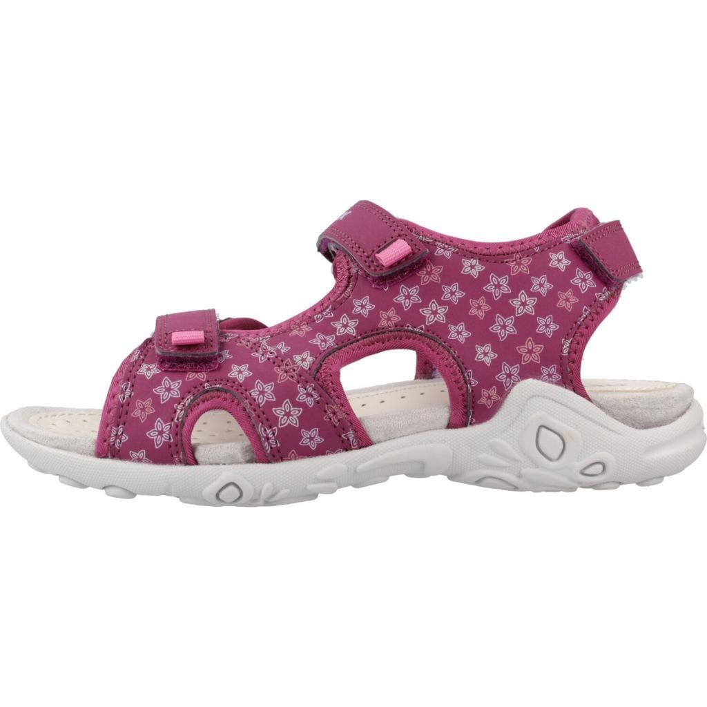 Sandały GEOX J SANDAL WHINBERRY G Bordeaux 2/5