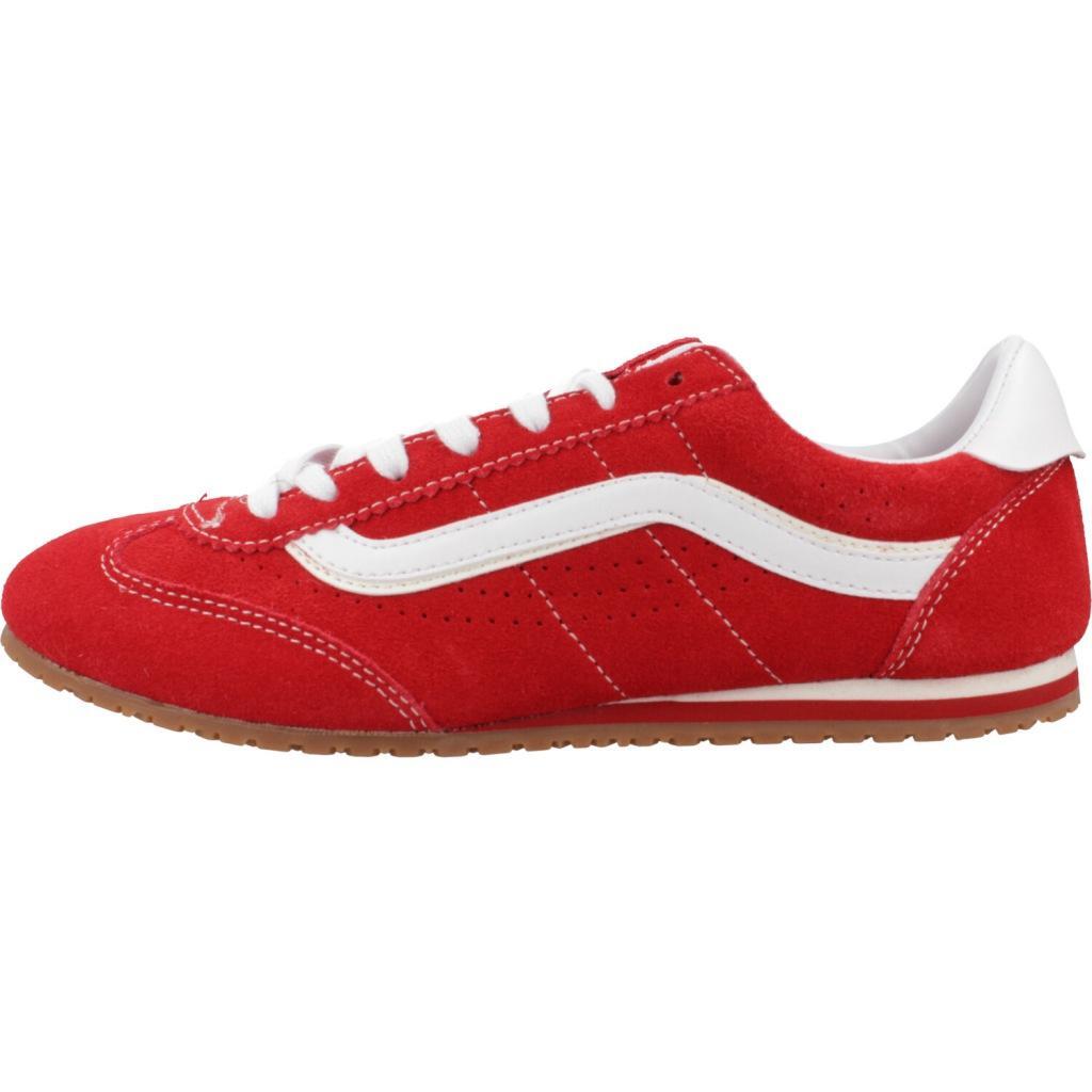 Baskets Vans Modèle Super Lowpro Couleur Rouge 2/5