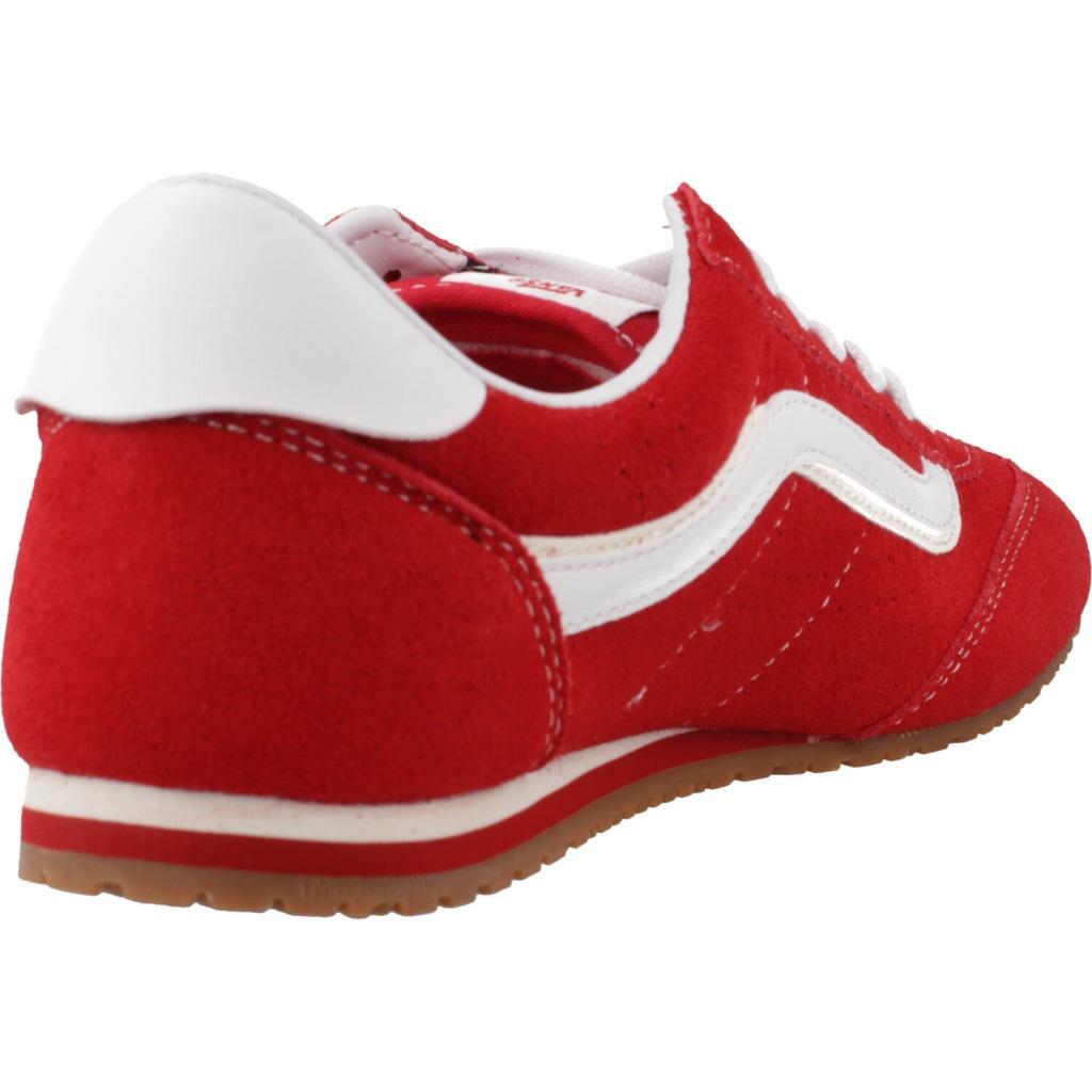 Baskets Vans Modèle Super Lowpro Couleur Rouge 3/5