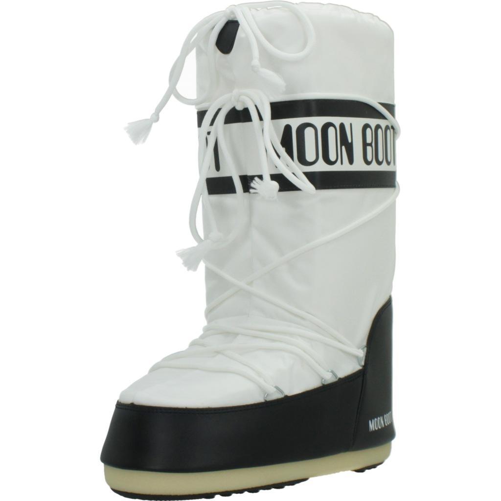 Botas moon boot modelo mb icon nylon cor branco