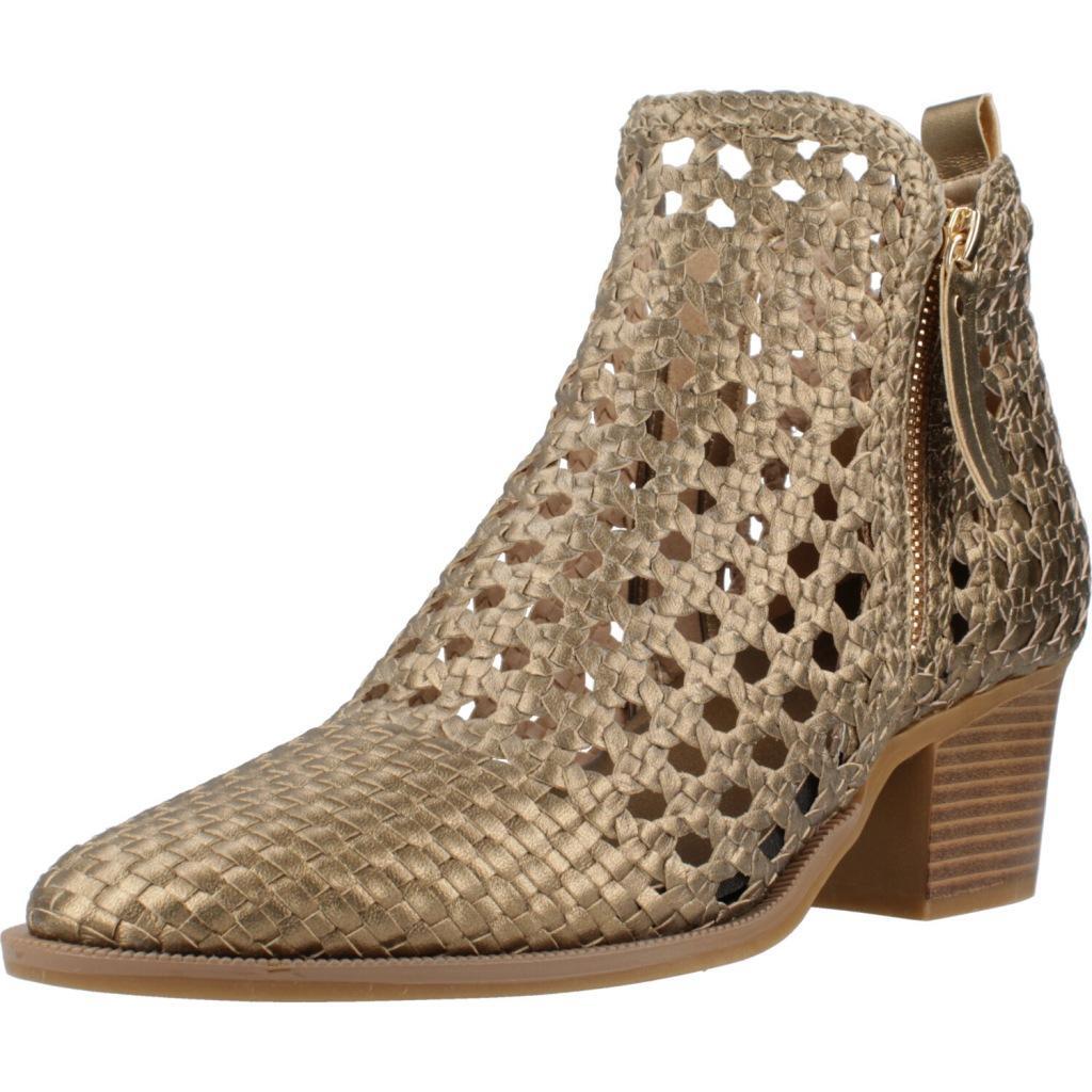 Carmela - Carmela Modèle 162344c Couleur Bronze - Boots - Marron|vert - 36 - Decathlon