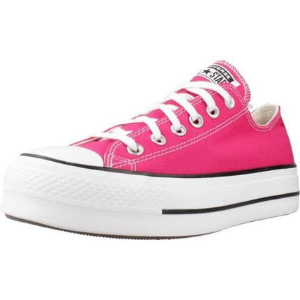 Zapatillas Mujer Converse Ctas Lift Ox Cerise Rosa Blanco
