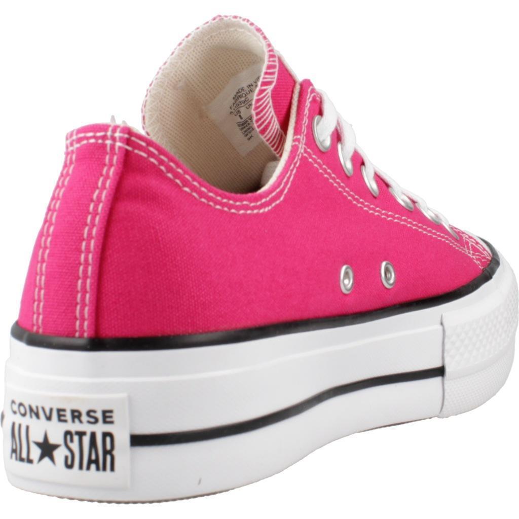 Baskets Converse Modèle Ctas Lift Ox Cerise Couleur Rose 3/5