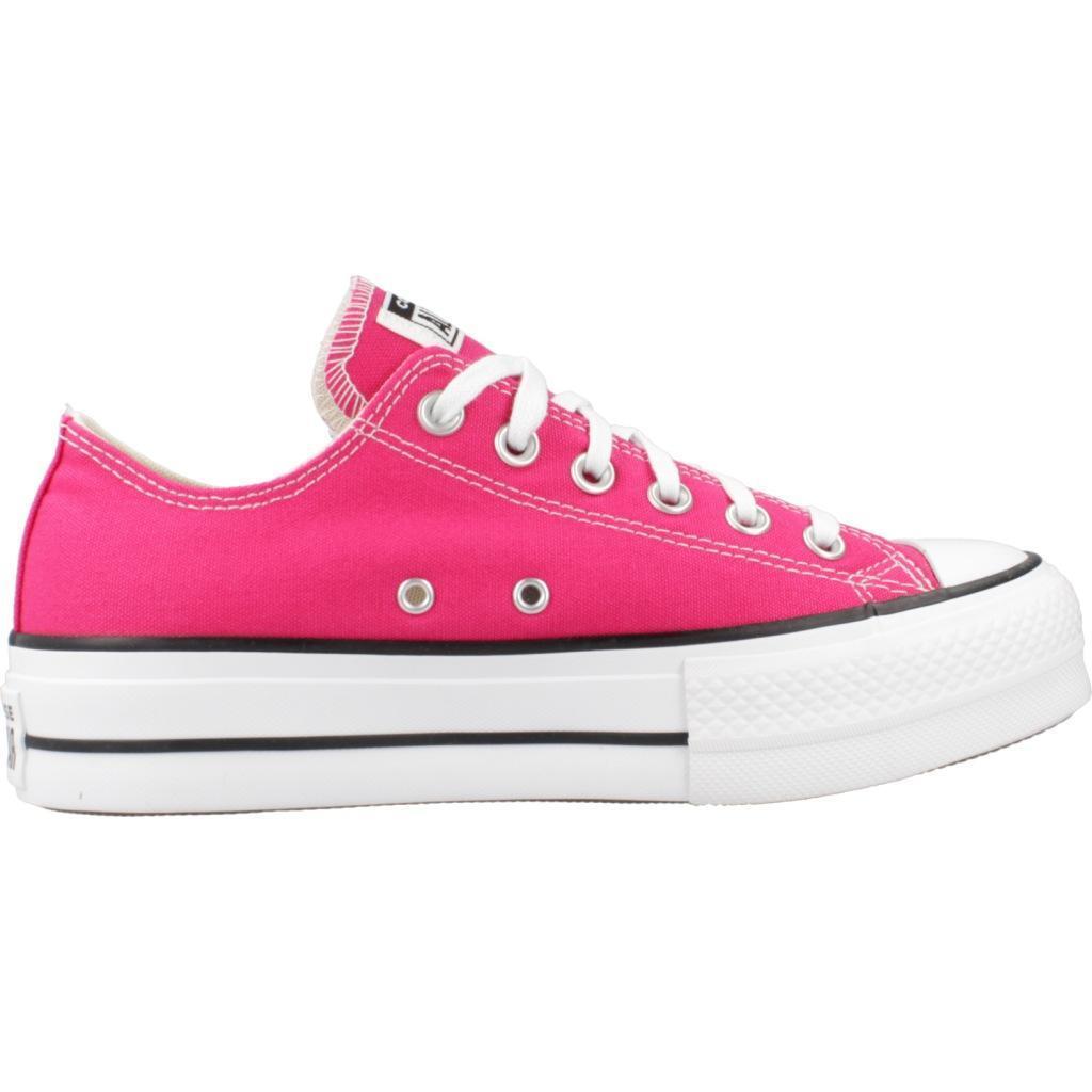Baskets Converse Modèle Ctas Lift Ox Cerise Couleur Rose 4/5