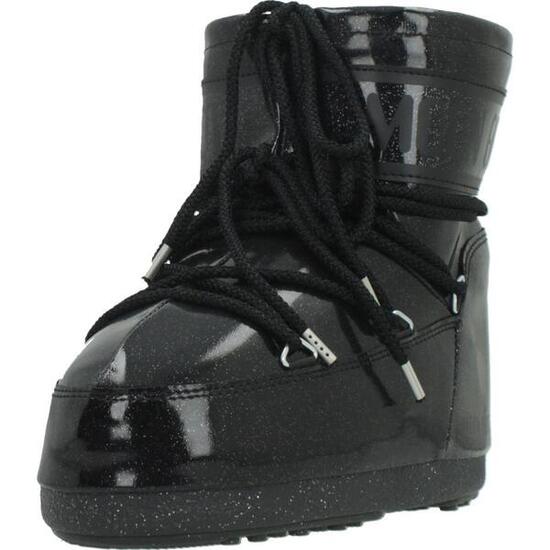 Stiefel Moon Boot Modell Mb Icon Low Glit Farbe Schwarz