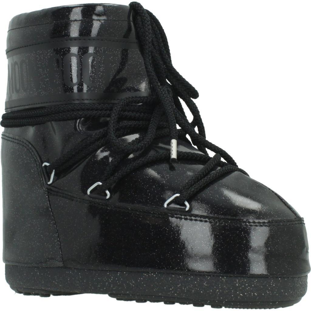 Bottes Moon Boot Modèle Mb Icon Low Glit Couleur Noir 5/5