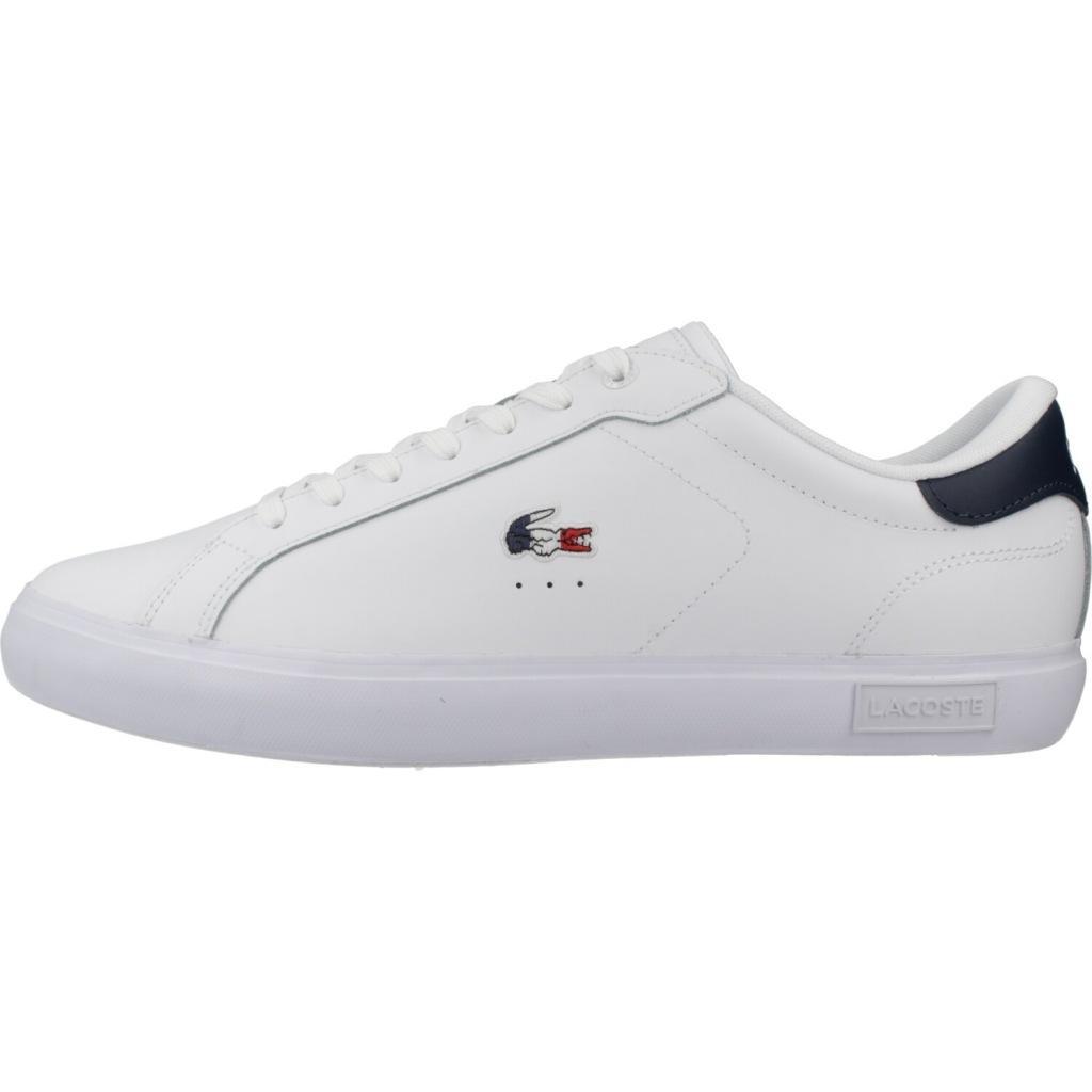 Baskets Lacoste Modèle Powercourt Couleur Blanc 2/7