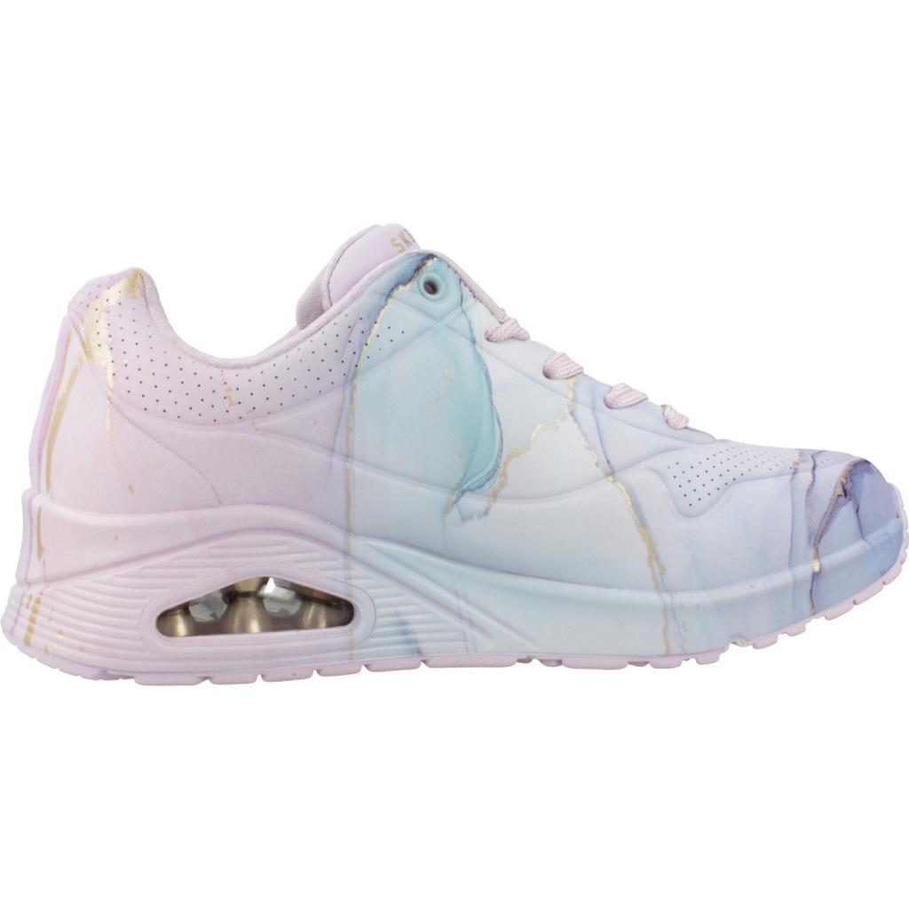 Baskets Skechers Modèle Uno Couleur Rose 4/6