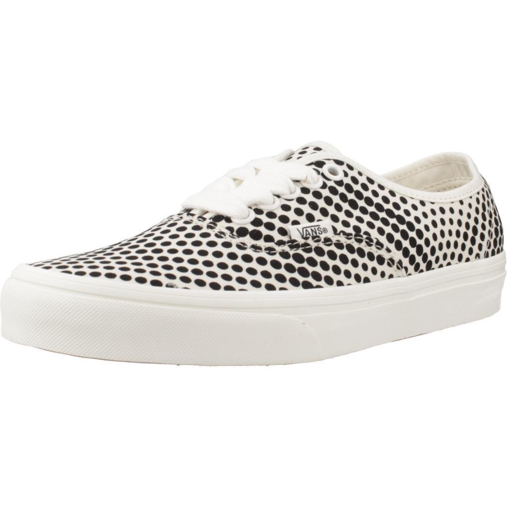 Ténis vans modelo authentic halftone cor branco