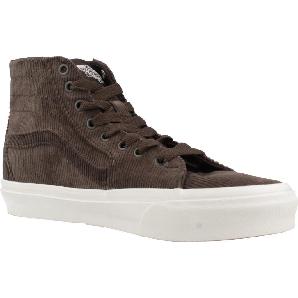 Baskets Vans Modèle Sk8-hi Tapered Corduro Couleur Marron 5/5