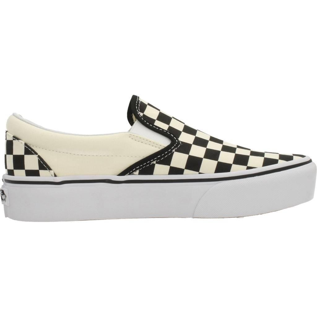 Sneakers Vans Modell Classic Slip-on Platform Farbe Beige 4/5