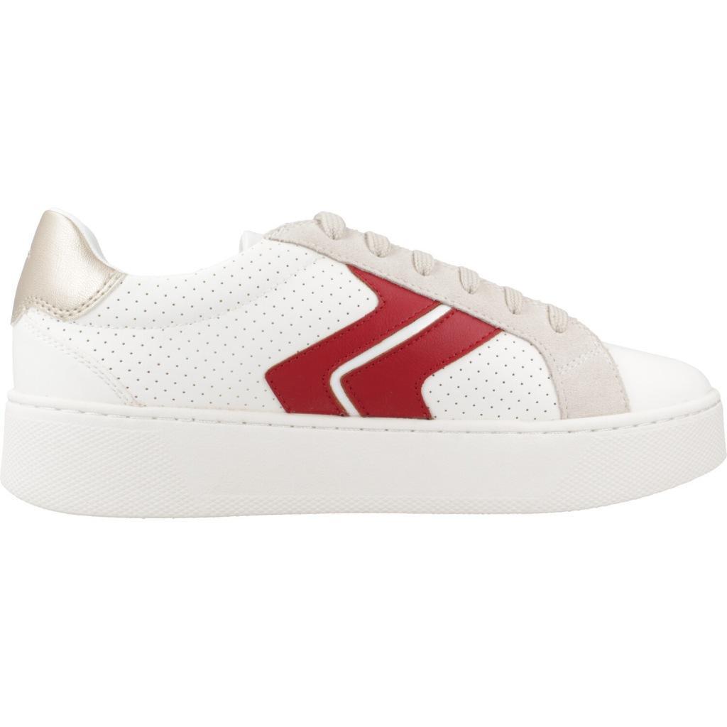 Baskets Geox Modèle D Skyely Couleur Blanc 4/5
