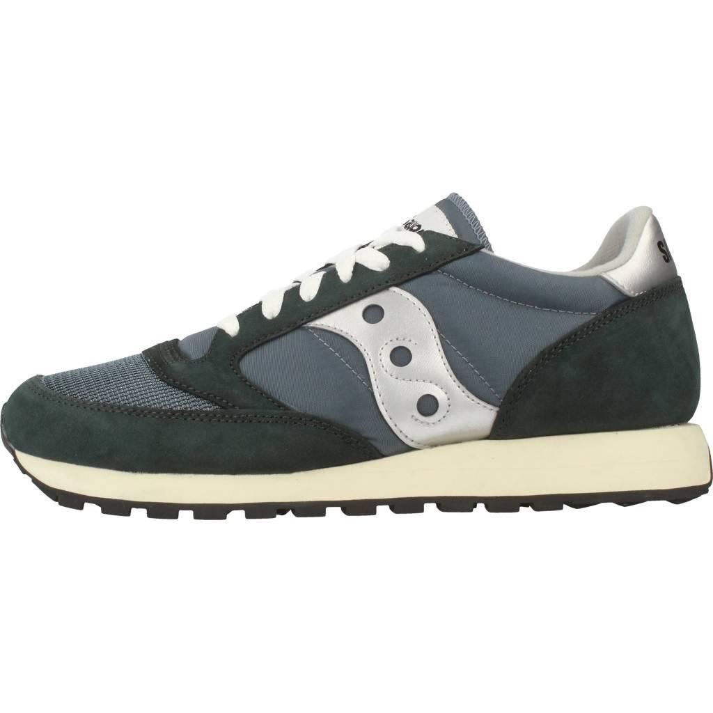 Baskets Saucony Modèle Jazz Original Couleur Bleu 2/5