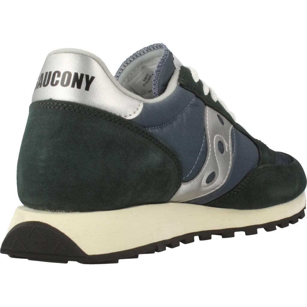 Baskets Saucony Modèle Jazz Original Couleur Bleu 3/5