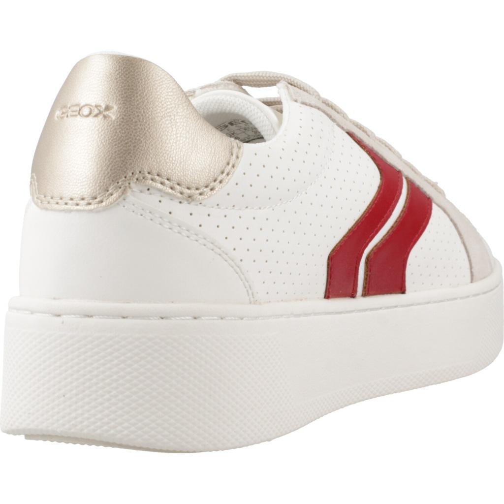 Baskets Geox Modèle D Skyely Couleur Blanc 3/5