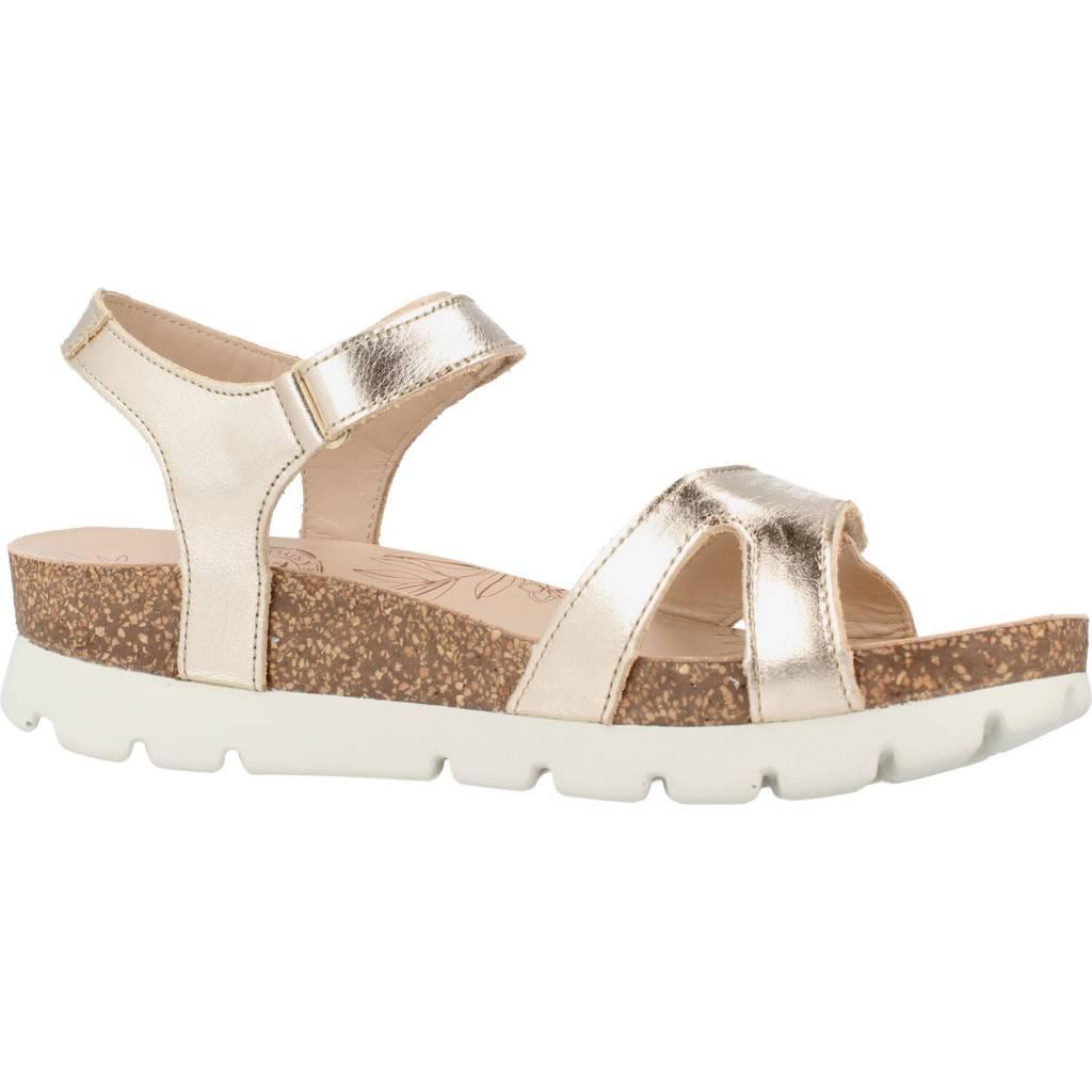 Sandales Panama Jack Modèle Sulia Shine B3 Couleur D´or 5/5