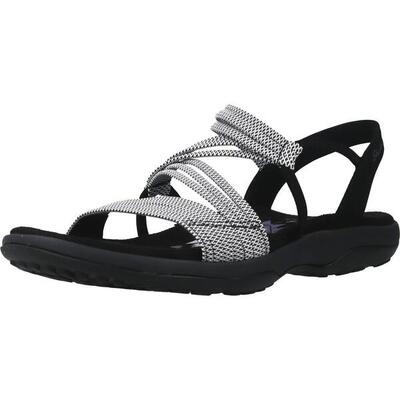 Sandalen skechers model reggae slim kleur zwart