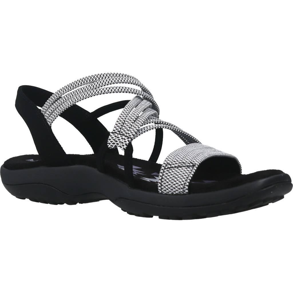 Sandalias Mujer Skechers Reggae Slim Negro 5/5