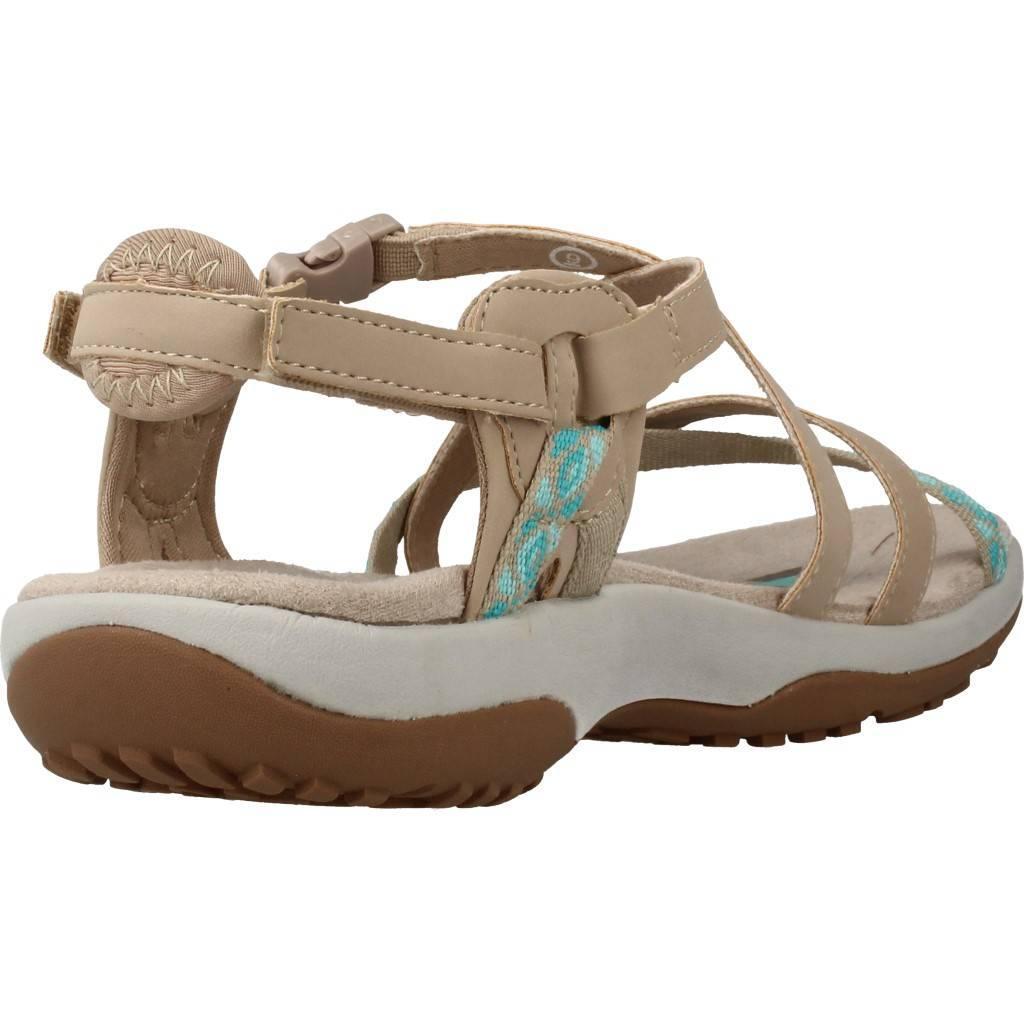 Flache Sandalen Damen Skechers  Braun 3/5