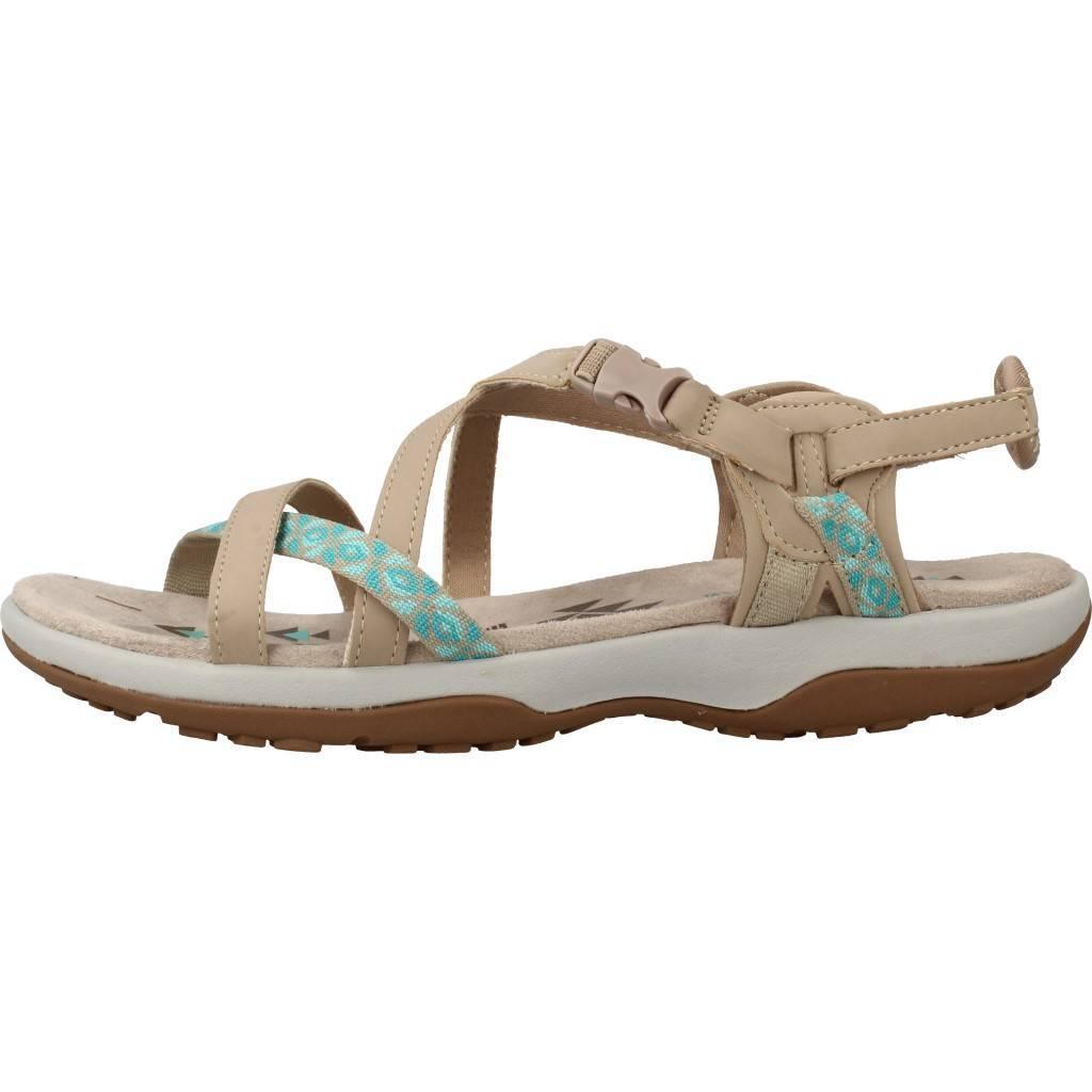 Flache Sandalen Damen Skechers  Braun 2/5