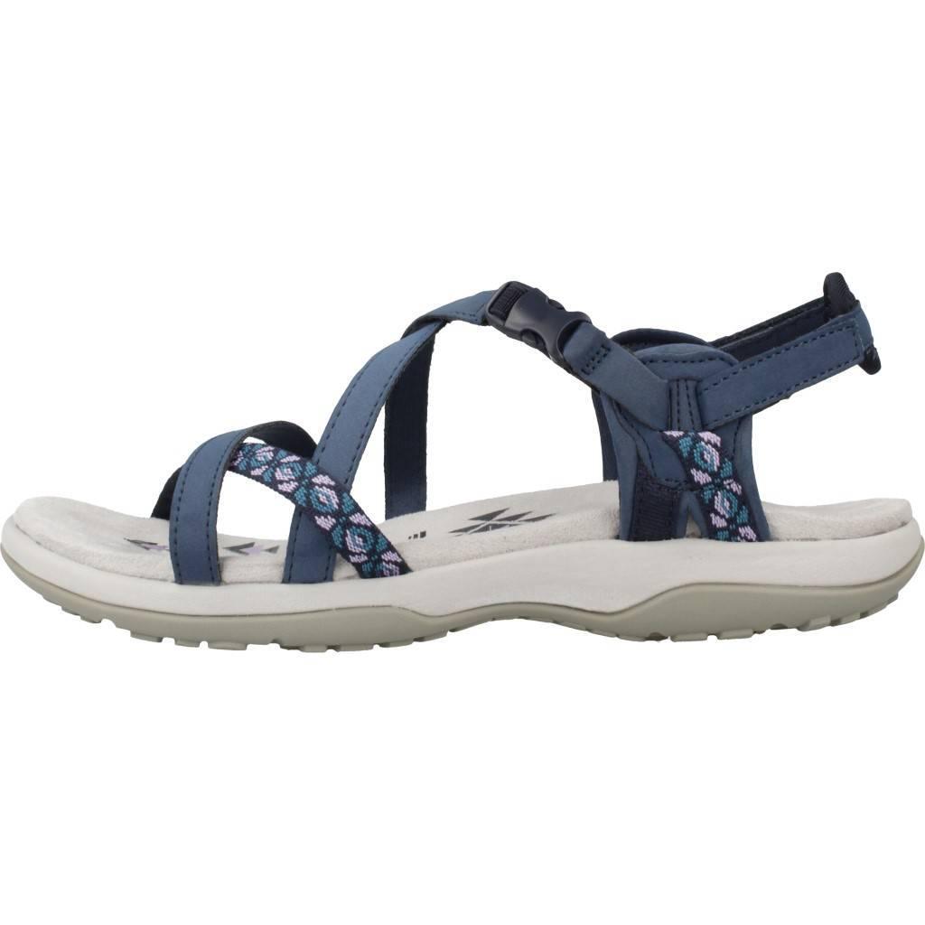 Sandalias Planas Mujer Skechers Vacay Azul 2/5