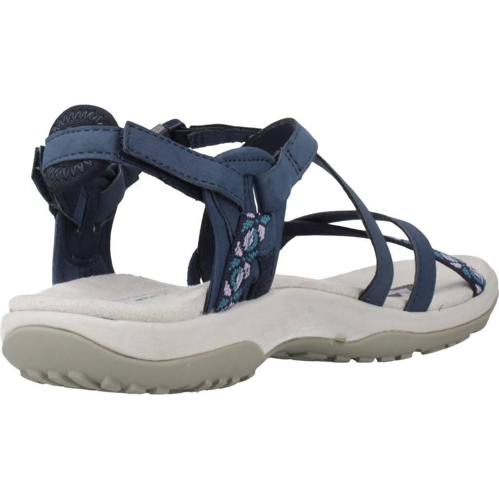 Sandalias Planas Mujer Skechers Vacay Azul 3/5