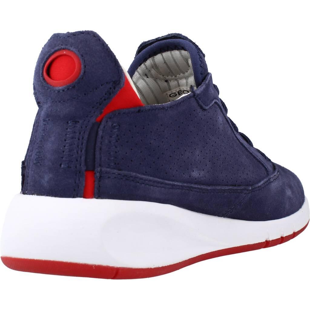 Baskets Geox Modèle D Aerantis A Couleur Bleu 3/5