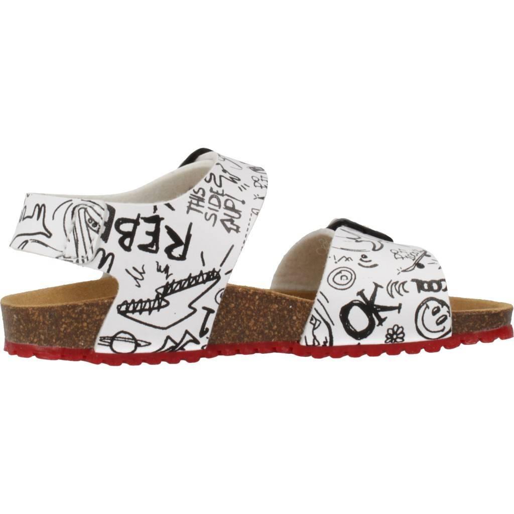 Sandales Garvalin Modèle 202472 Couleur Blanc 4/5