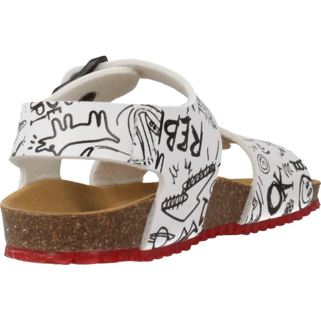 Sandales Garvalin Modèle 202472 Couleur Blanc 3/5